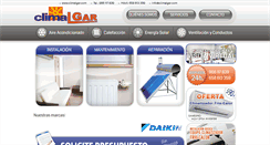 Desktop Screenshot of climalgar.com